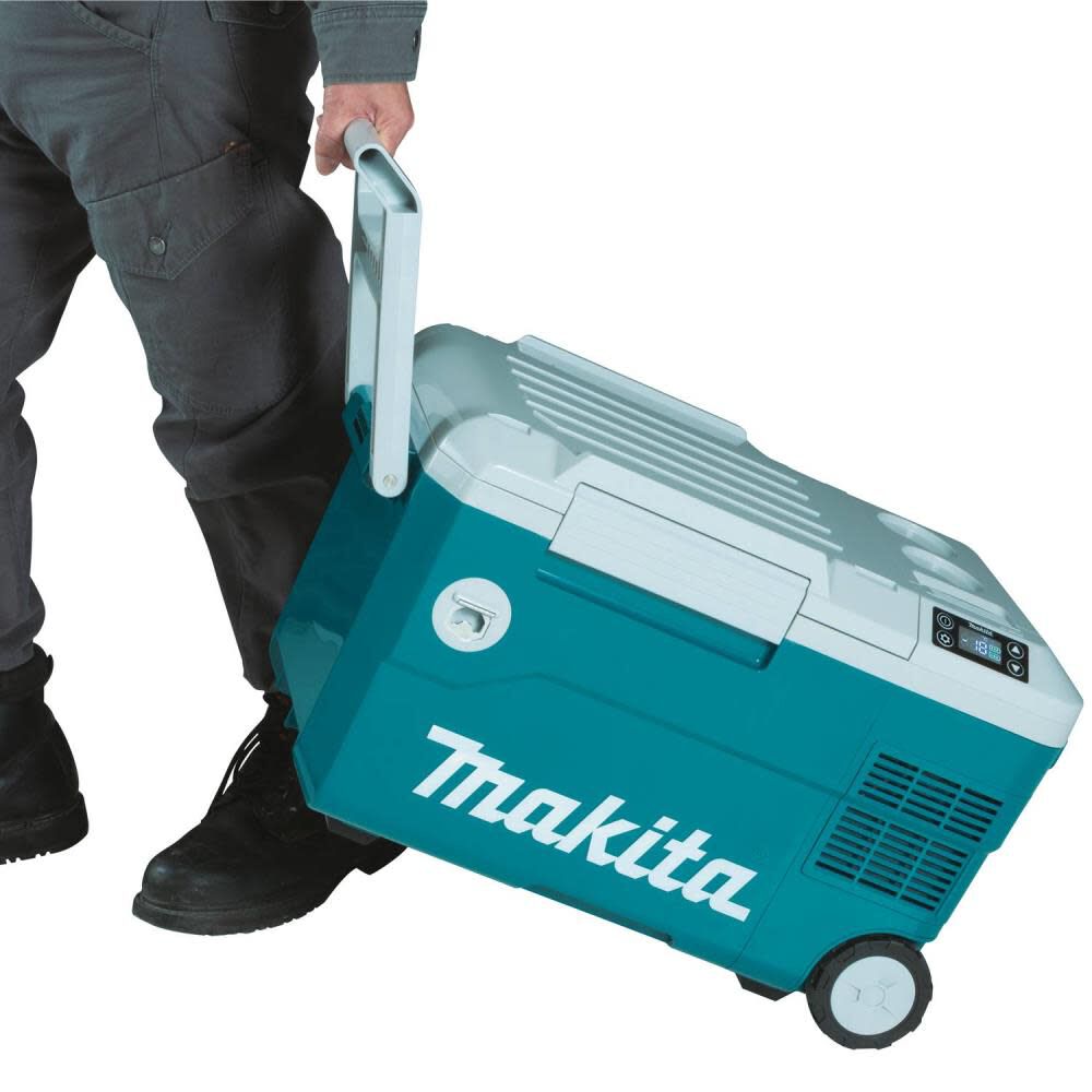 Makita 18V X2 LXT 20 L (21 qt) Cooler/Warmer, 12V/24V DC And AC - DCW180Z