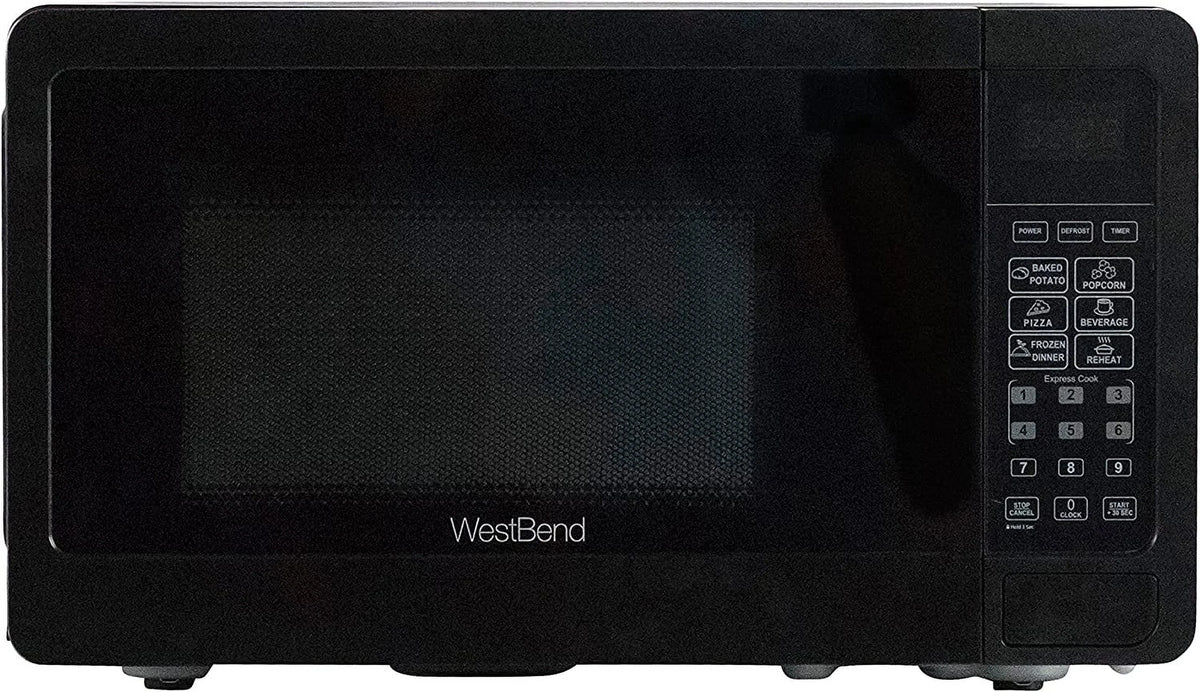 QINBI Microwave Oven 0.7 Cu. Ft. 700-Watts Black - WBMW71B