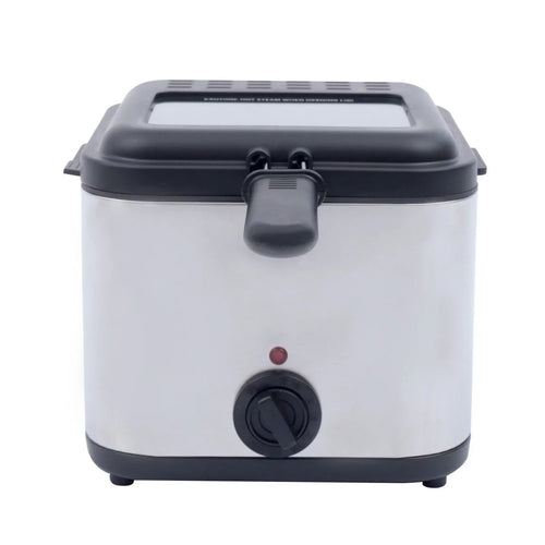1000W 2.5L Deep Fryer With Basket, View Window And Oil Dripping Hook