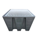 PLAST UP ROTOMOULAGE Spill Containment Pallet 1100 L Black - 52060E