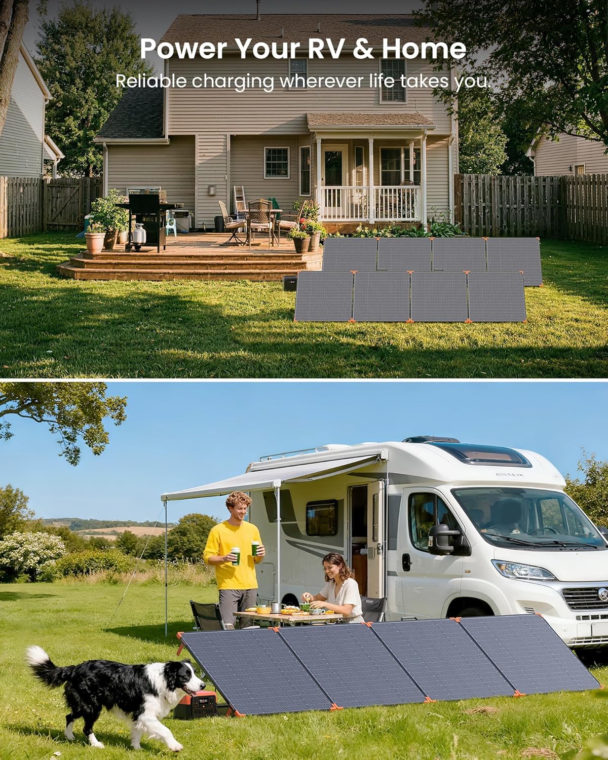 Portable Foldable Solar Panel 450W 38V N-Type 16BB 25% Efficiency - IP68 Waterproof
