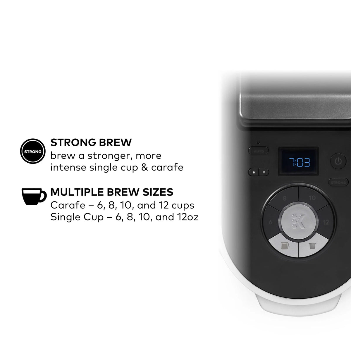 Keurig Single Serve And Carafe Coffee Maker With 12-Cup Thermal Carafe - K-Duo Plus