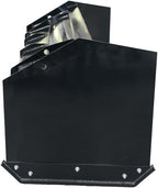 Skid Steer Single Box Snow Pusher Attachment, 48-Inch Inner Width - Universal Quick Attach