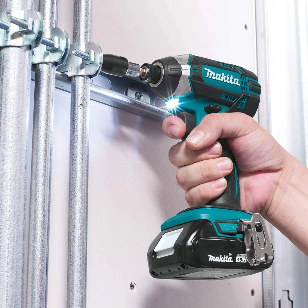 Makita 18V LXT Lithium-Ion 2-Piece Cordless Combo Kit With 1.5 Ah Batteries - CT225SYX