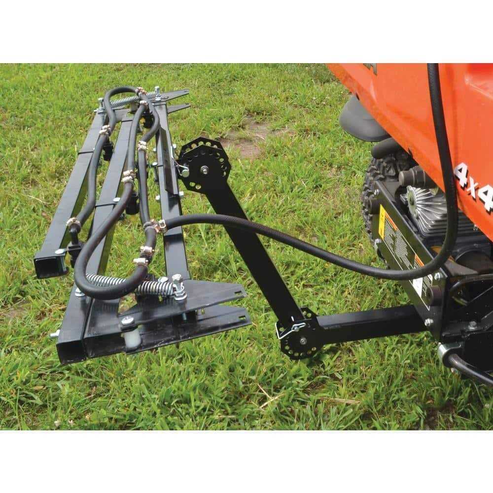 Workhorse Sprayers 7-Nozzle Hitch Mount Boom Kit, 140 in Coverage - 6-8137 61800