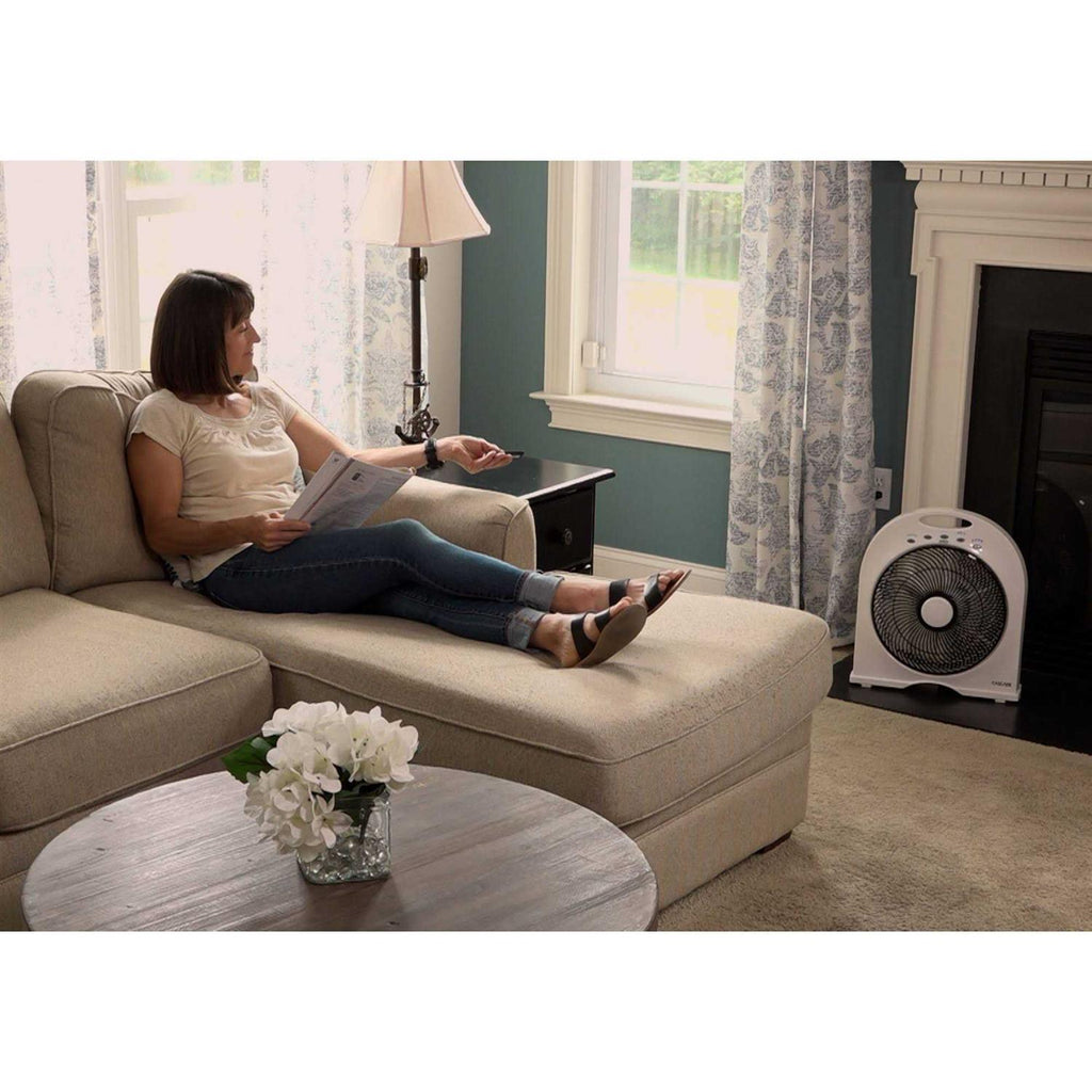 Cascade Portable 4-Speed Fan With Remote Control - Capri 12