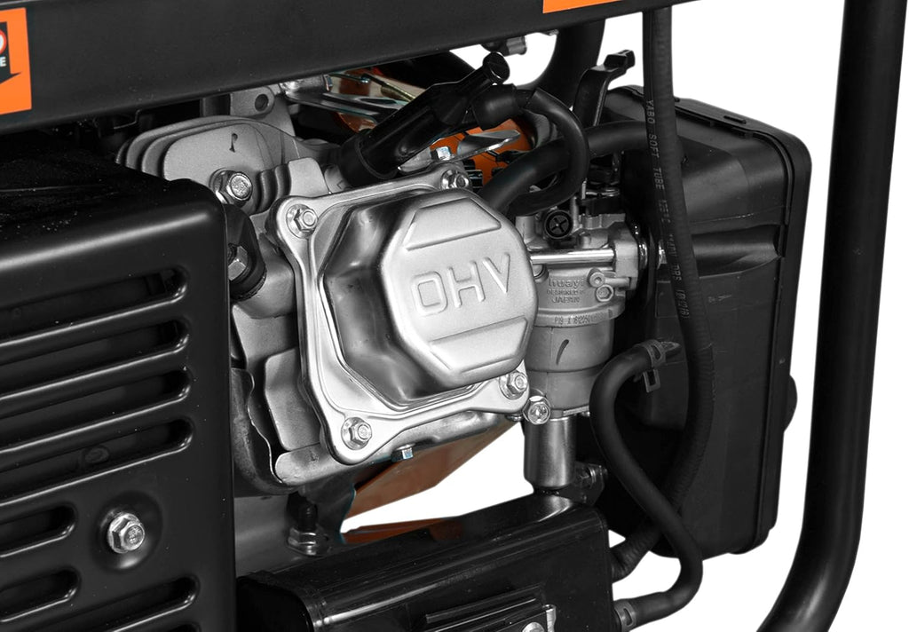 WEN Dual Fuel Portable Generator 4750-Watt 120V/240V With Wheel Kit And Electric Start - DF475T