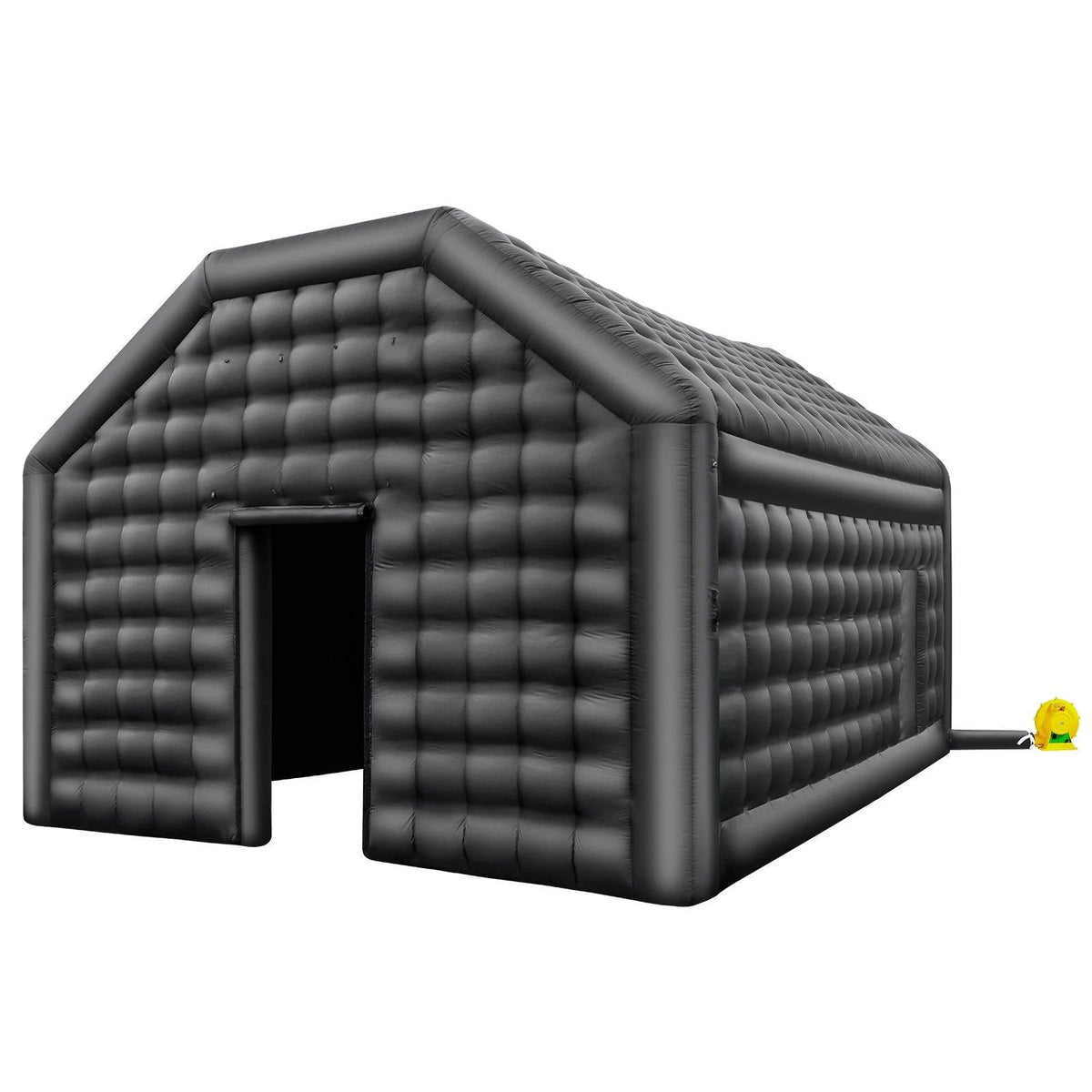 Inflatable Nightclub Party Tent With Lights, 19.7 x 16.4 x 12 Ft