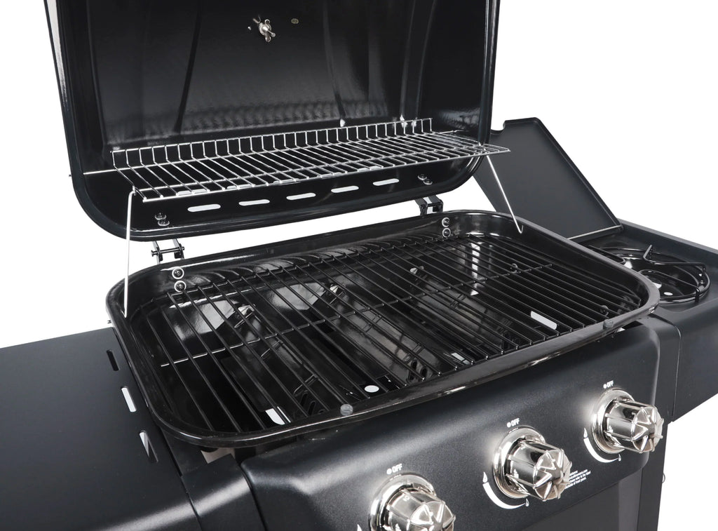 RevoAce 3 Burner Propane Gas Grill With Side Burner - GBC1729WBS