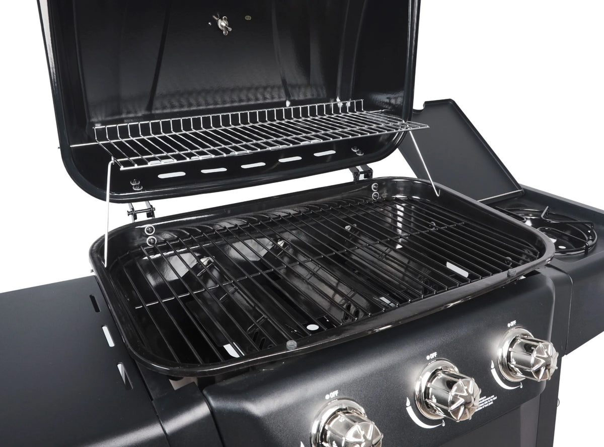 RevoAce 3 Burner Propane Gas Grill With Side Burner - GBC1729WBS