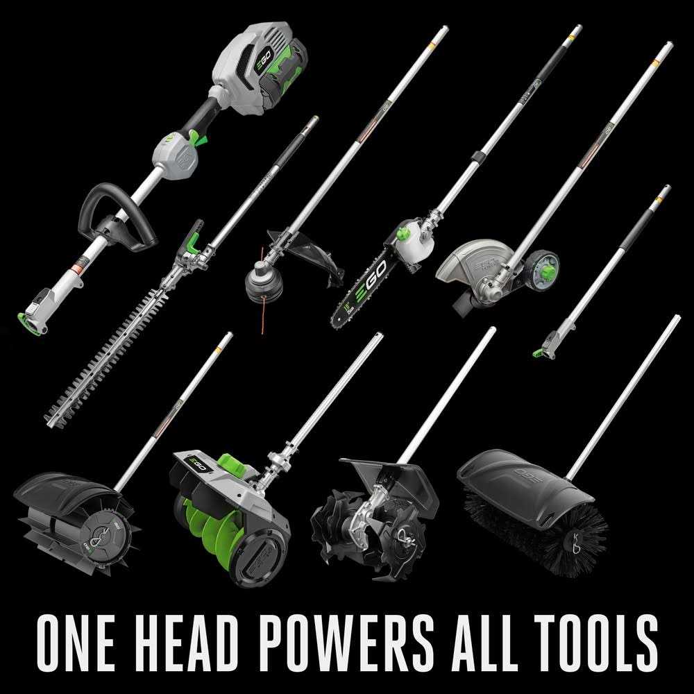 EGO Power+ Multi-Head Snow Shovel Kit With 56V 4.0Ah ARC Lithium Battery - MSS1203