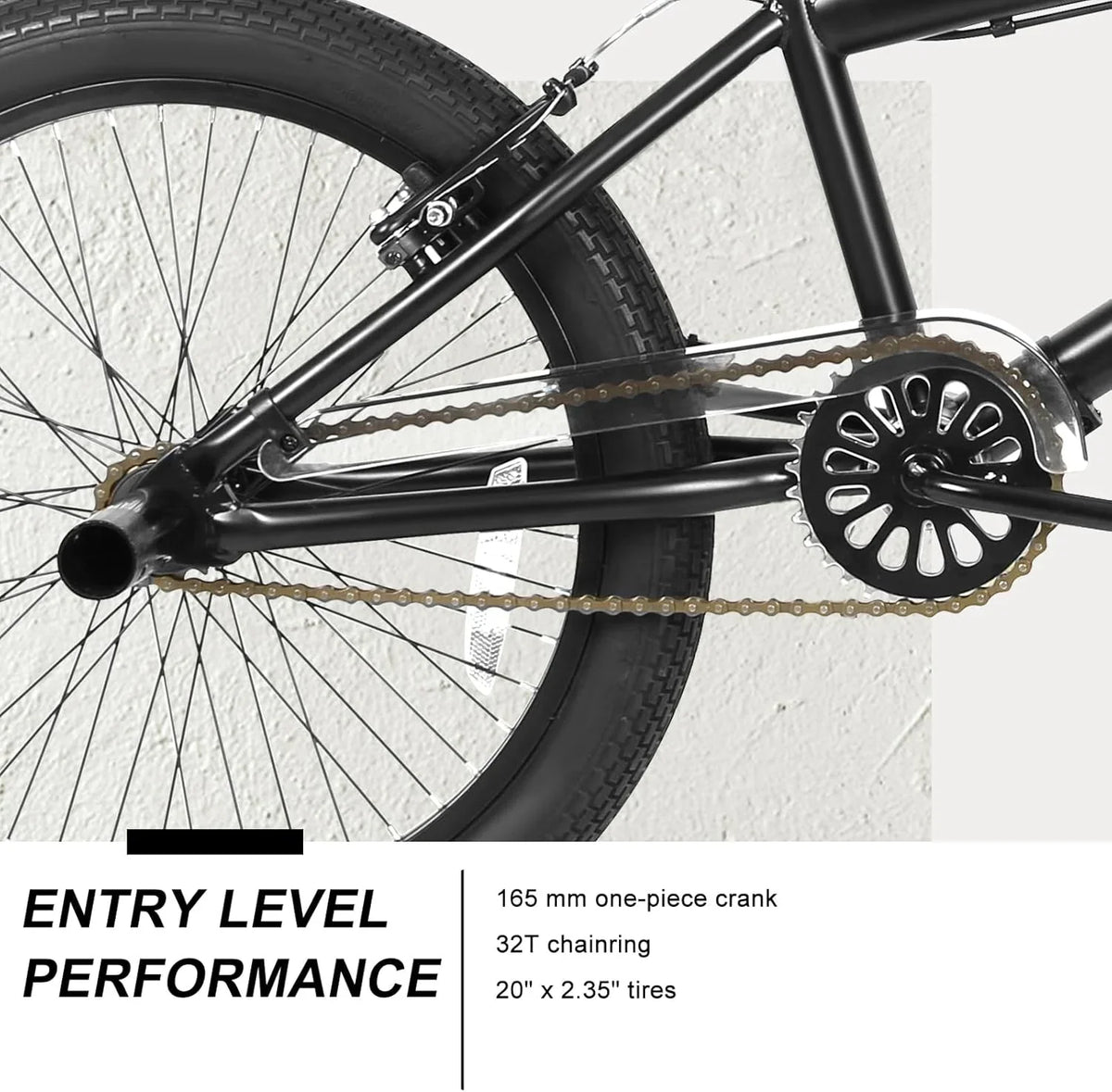 WEIZE Freestyle BMX Bike 20 Inch With 360 Degree Rotor