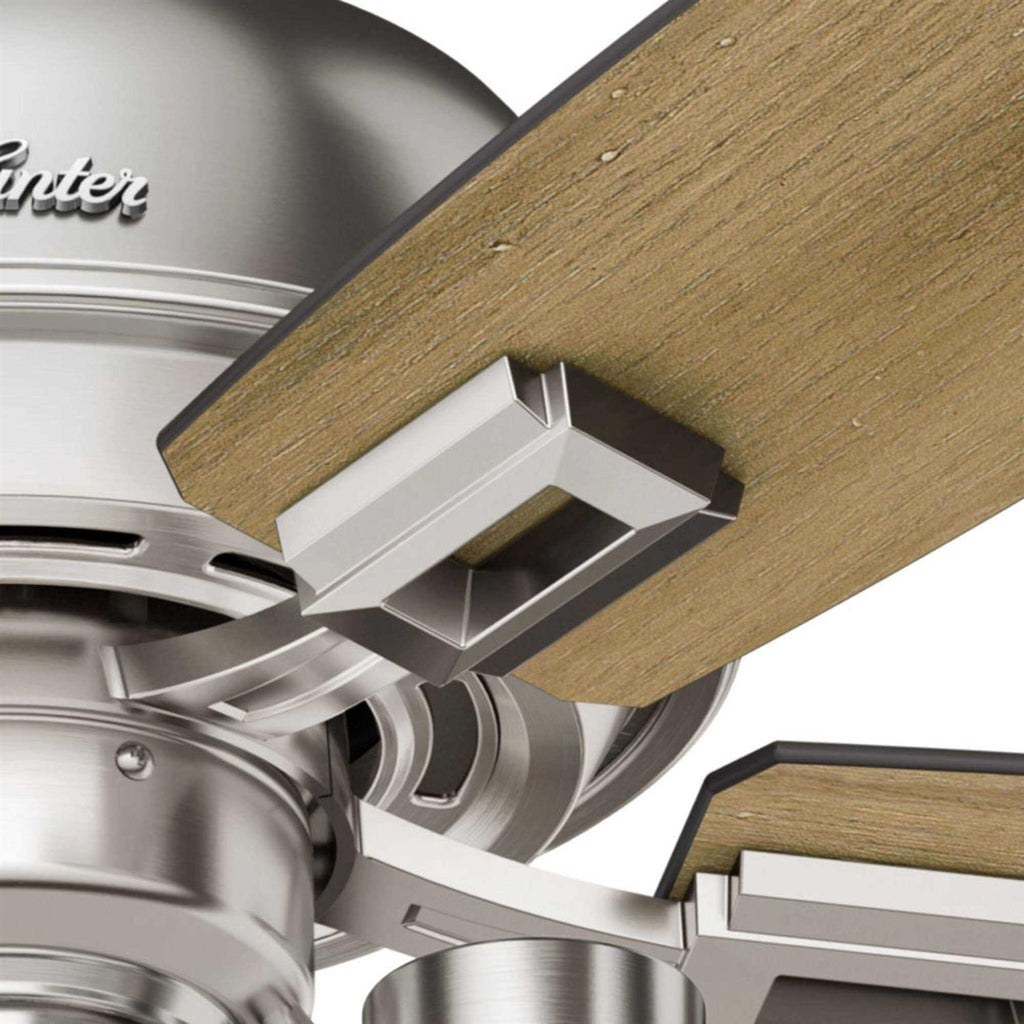 Hunter Ceiling Fan With Bowl Light Fixture And 44in Blades - Donegan