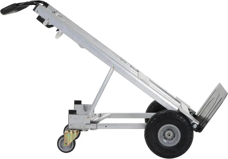 COSCO 4-in-1 Folding Hand Truck With Flat-Free Wheels And Folding Toe Plate