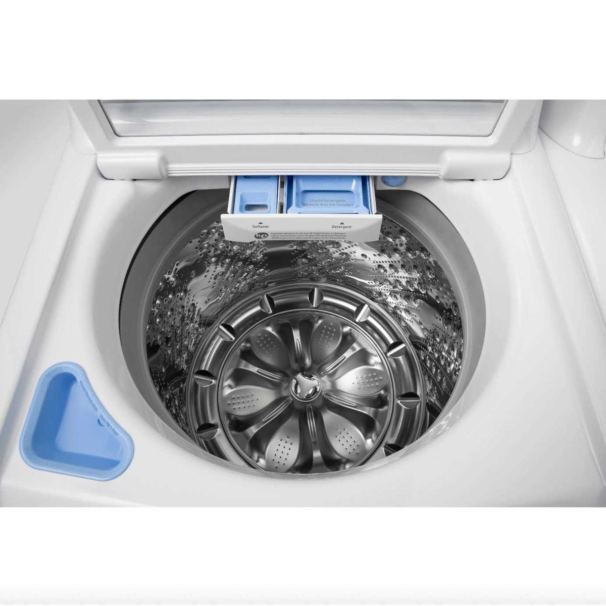 LG 7.3 cu. ft. White Smart Top Load Gas Dryer