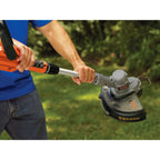 BLACK+DECKER 20V Cordless String Trimmer And Edger With 2Ah Lithium Ion Battery