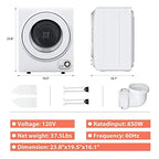 Euhomy Portable Clothes Dryer 110V 850W 1.5 cu.ft - Compact Laundry Dryer