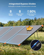 Portable Foldable Solar Panel 450W 38V N-Type 16BB 25% Efficiency - IP68 Waterproof