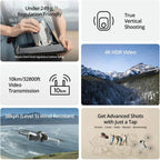 dji Camera Drone, 4K, 38-Min Flight Time, 10 km Video Transmission - Mini 3