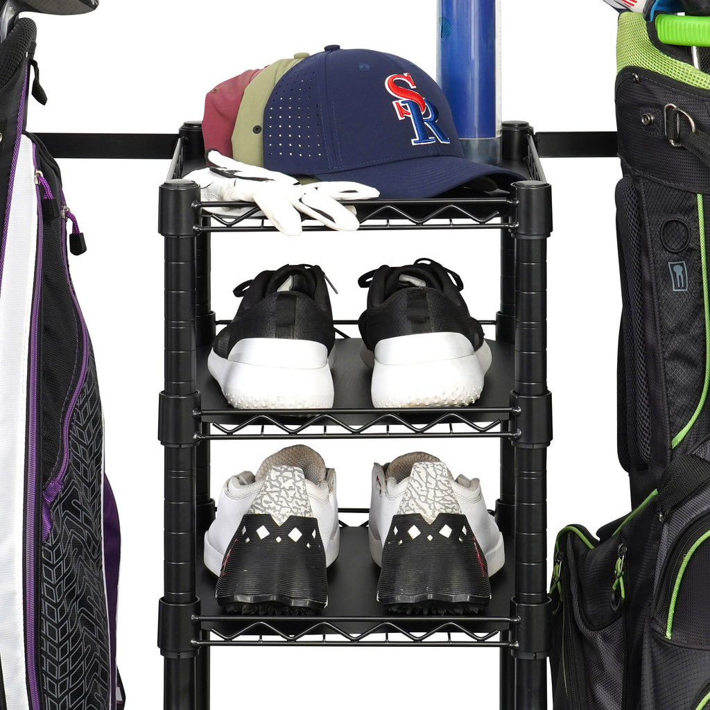 SafeRacks Deluxe Golf Equipment Storage Rack
