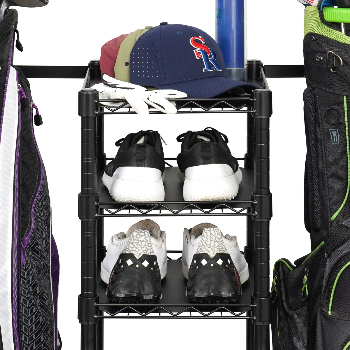 SafeRacks Deluxe Golf Equipment Storage Rack