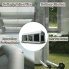 Inflatable Spray Paint Booth Tent 28X15X10FT With Two Blowers - 950W+280or380W