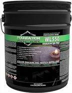Armor Matte Wet Look Enhancer Sealer for Concrete, Brick, Pavers, Stone, and Slate - WL550-5 Gallon