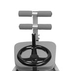 Leg Stretcher Training Machine, Steel, Gray, 330 lbs Capacity