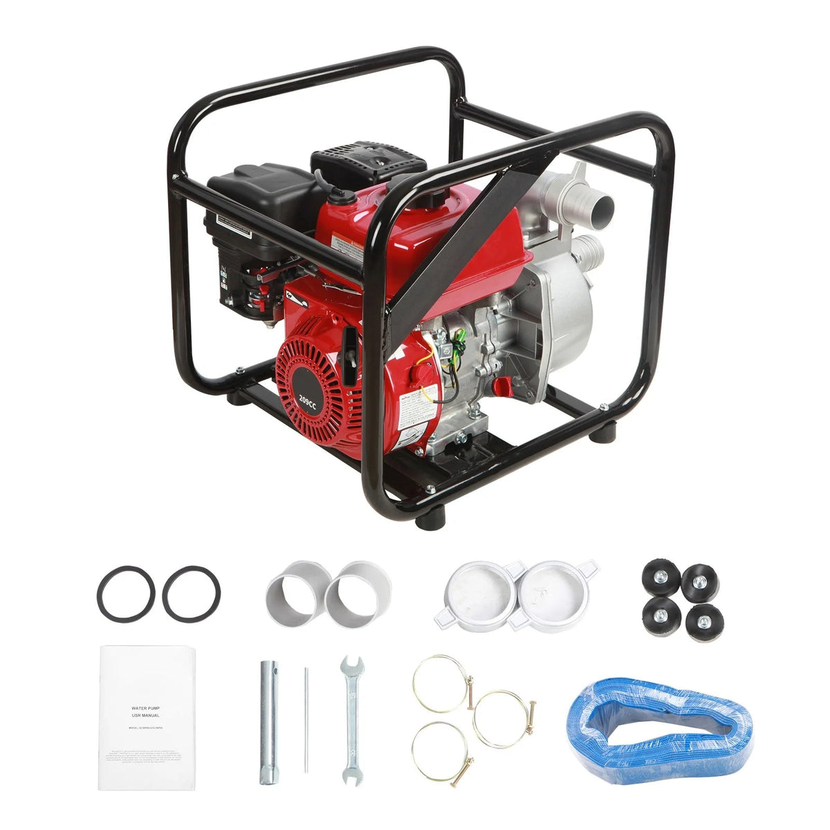 BENTISM 2 in 7HP 4-Stroke Gasoline Water Transfer Pump - SCWP50