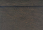 DeeHome Louis Philippe Style 1pc Chest Of 5 Drawers, Stained Gray Finish