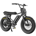 MACFOX Adult Electric Bike, 750W, 25 MPH, 48V 13Ah Removable Battery, 35-Mile Range, 20x4.5in Front And 20x5.0in Rear Tires - X7