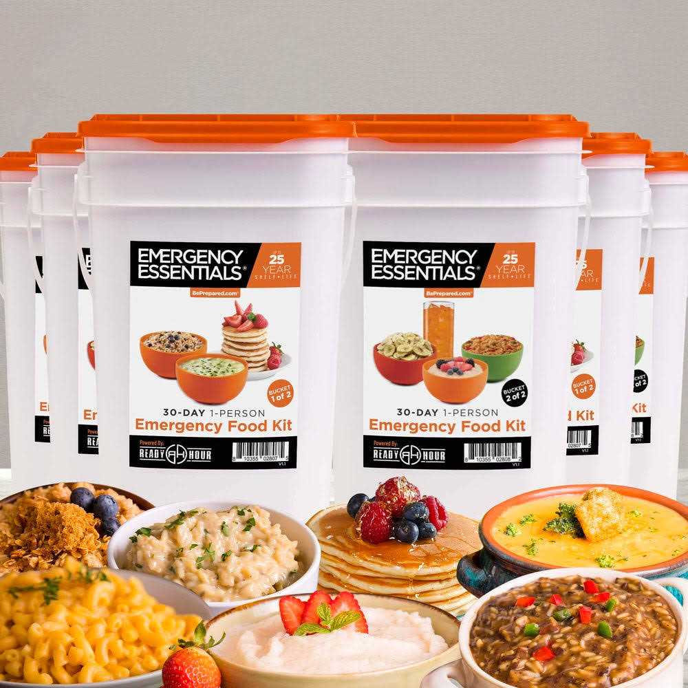 Emergency Essentials 3-Month Emergency Food Kit - 2,010 Calories Per Day