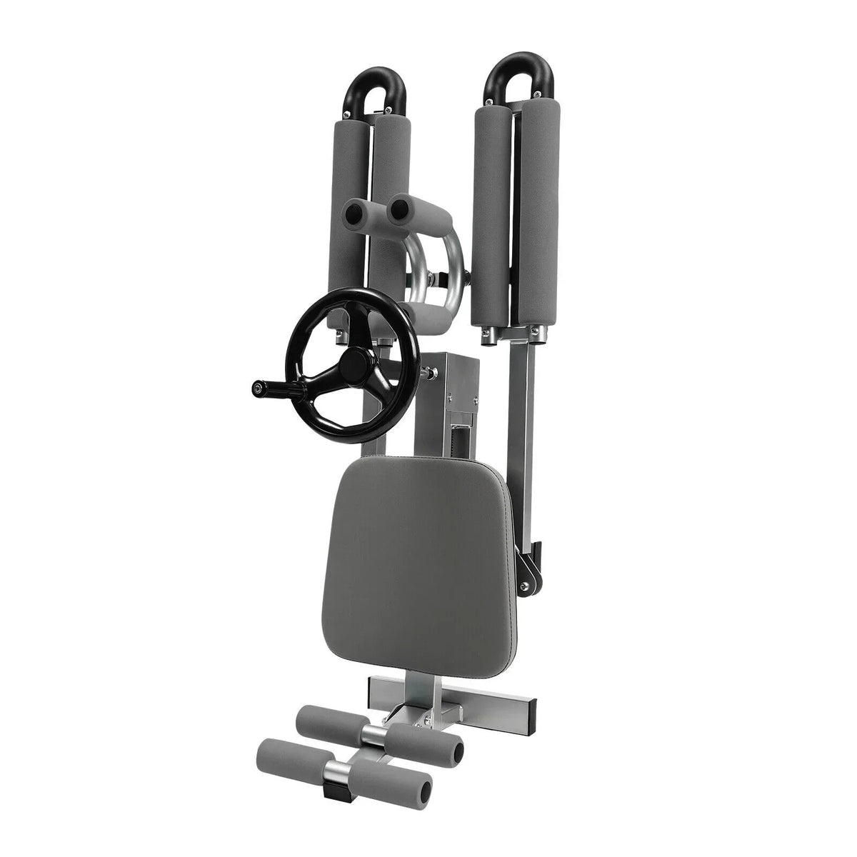Leg Stretcher Training Machine, Steel, Gray, 330 lbs Capacity