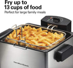 Professional Style Electric Deep Fryer, 1800 Watts, 21 Cups / 5 Liters - 35042