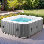 SEGMART Inflatable Hot Tub Spa, 73 inch, 4-6 Person, 130 Jets, 240 Gallon Capacity