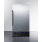 ADA-Compliant 18 inch Wide Frost-Free Freezer, Stainless Steel - Built-In Or Freestanding