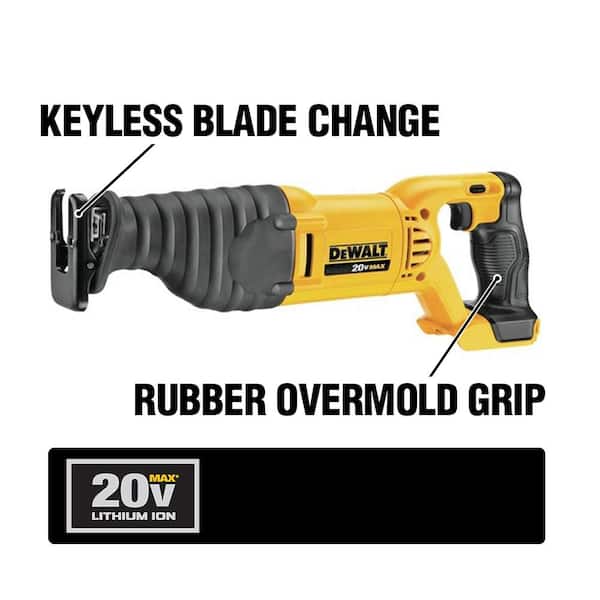 DEWALT 20V MAX Cordless 10 Tool Combo Kit With (2) 20V 2.0Ah Batteries, Charger And Bag - DCK1020D2