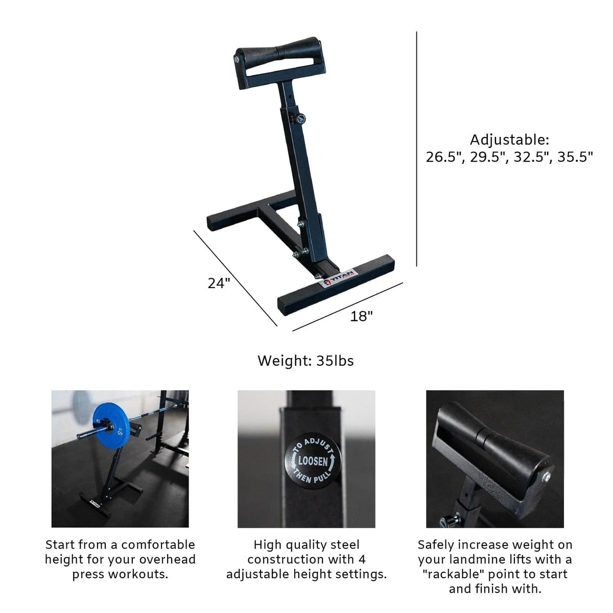 Titan Fitness Landmine Stand