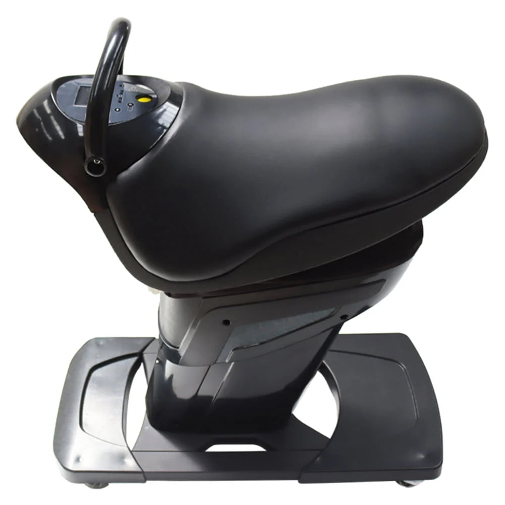 EQCOTWEA Electric Horse Riding Machine, 200w, 4 Modes, Black