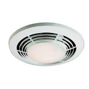 Nutone Bathroom Exhaust Fan With 110 CFM, 1500W Heater And 100W Light - QT9093WH