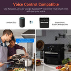 6.8-Qt Air Fryer With Dual Heating And Smart Temperature Control - CAF-P583S-KUS