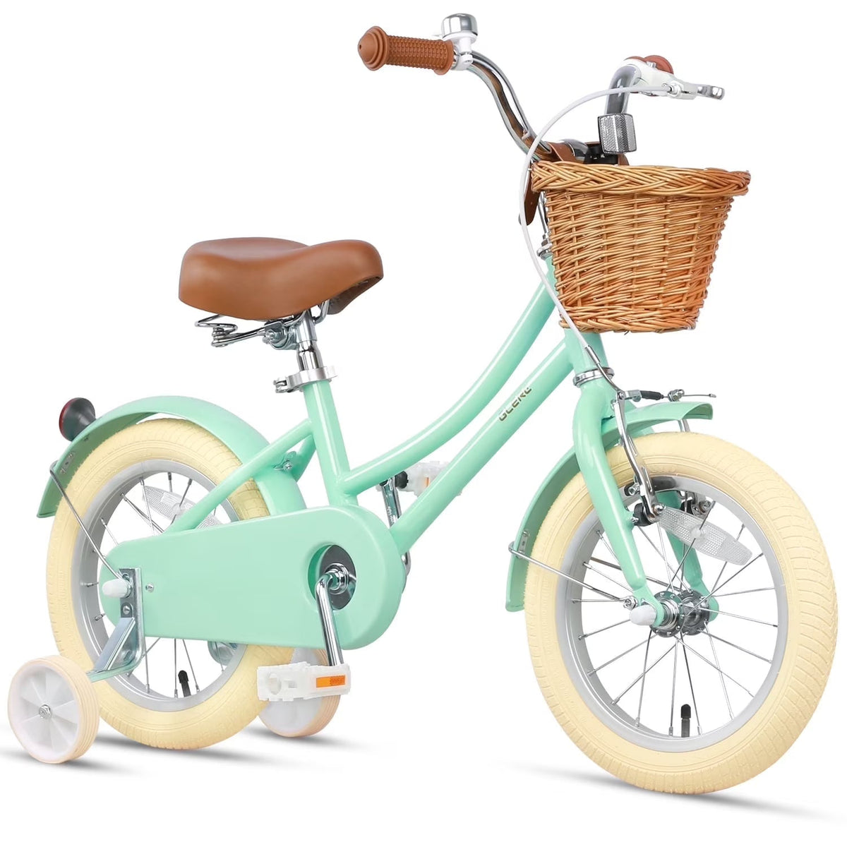Glerc Girls' Kids' Bike, 12 inch, Pink, Ages 2-4 Years - Little Molly