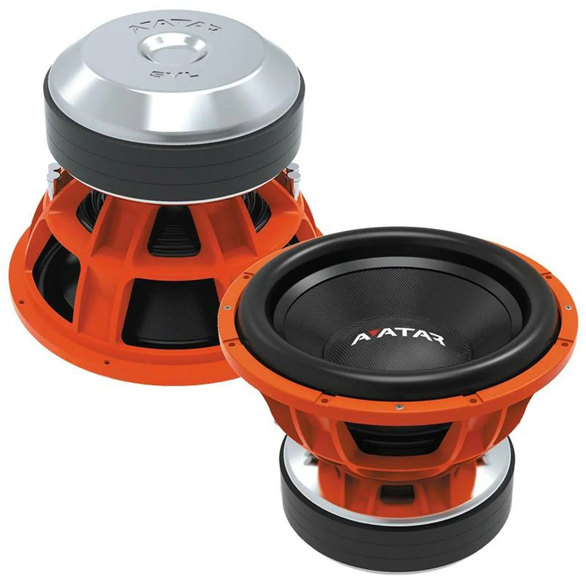 Avatar Car Audio Orange 15 in Bass Subwoofer 1-Ohm 7599 Watts Peak - SVL-1547-D1