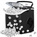 Joy Pebble Countertop Bullet Ice Maker With Handle, 9 Ice Cubes in 6 Mins, 26Lbs/24H