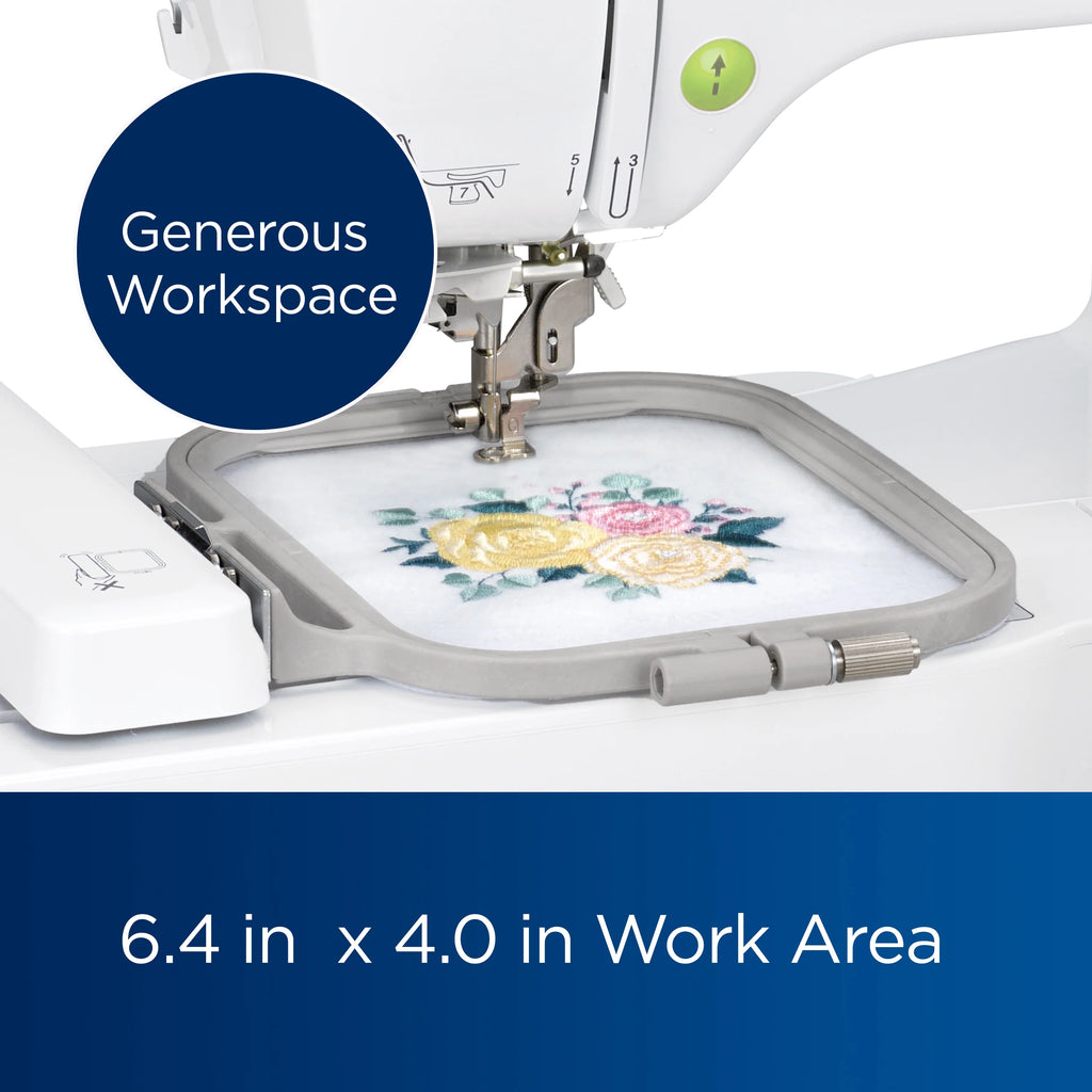 Brother Sewing And Embroidery Machine, 103 Stitches, 135 Designs, 4 in x 4 in - SE725