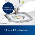Brother Sewing And Embroidery Machine, 103 Stitches, 135 Designs, 4 in x 4 in - SE725