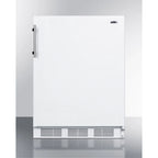 Built-In Undercounter All-Refrigerator, 5.5 Cu.Ft., 24 in Footprint, White