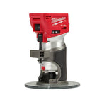 Milwaukee M18 Fuel 18V Lithium-Ion Brushless Cordless Compact Router With Plunge Base - 48-10-5601