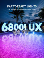 Solar LED Pool Light - 42 LEDs, 10 Color Options