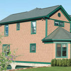 The Foundry Vinyl Perfection Shingles, 7in W X 60 3/4 L, 34 Panels/Carton, 100 Sq Feet, Shadow - 008
